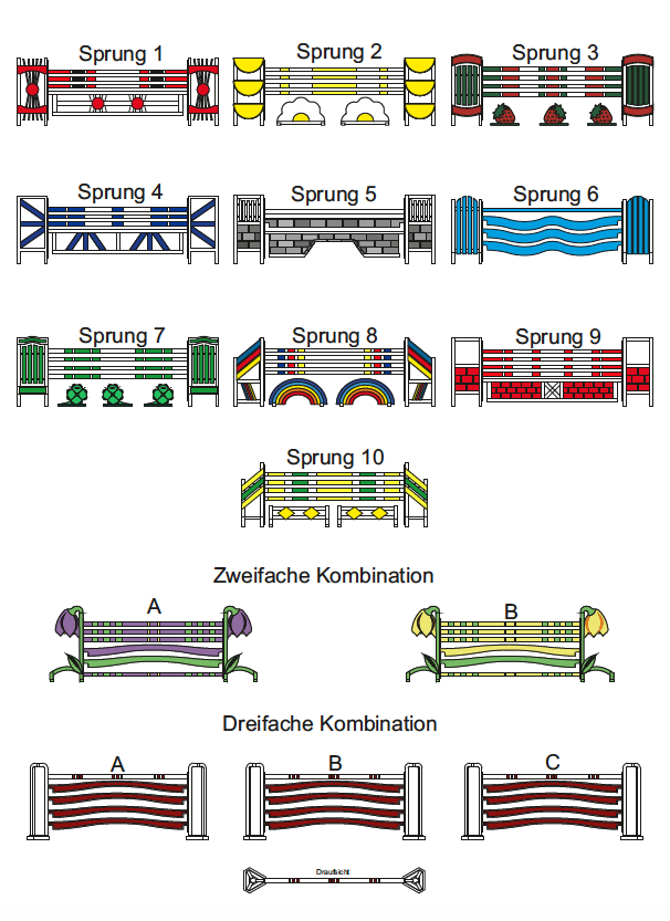 verhuur springpaarden materiaal